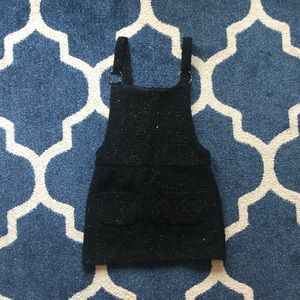 Zara mini overall dress
